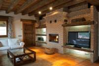 Canencia rural detalle del salón