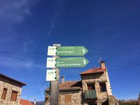 Se&ntilde;alizaci&oacute;n de la ruta en Pr&aacute;dena