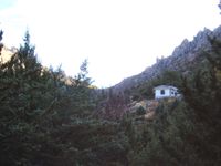 Desvio al Cancho de los muertos a la altura del Refugio Giner