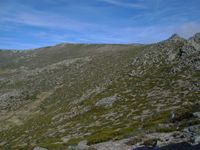 Panor&aacute;mica llegando al Collado delMiradero