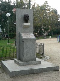 Monumento en Madrid a Enrique Herreros