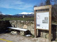 Vias Pecuarias Panel explicativo